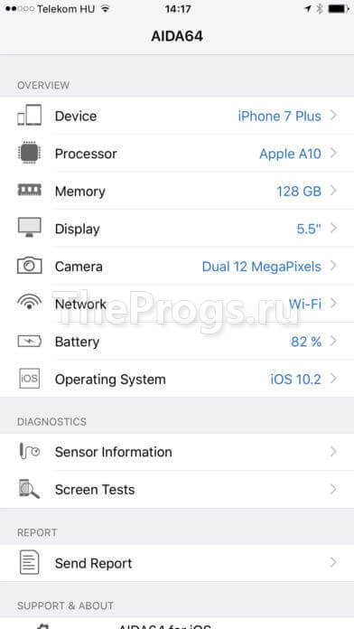 aida64 на ios (iPhone, iPad) (фото)