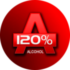 Alcohol 120% (логотип) фото, скриншот