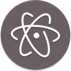 Atom Text Editor (логотип) фото, скриншот