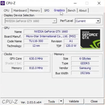 CPU-Z скриншот (фото)