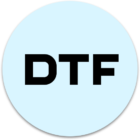 DTF (логотип) фото, скриншот