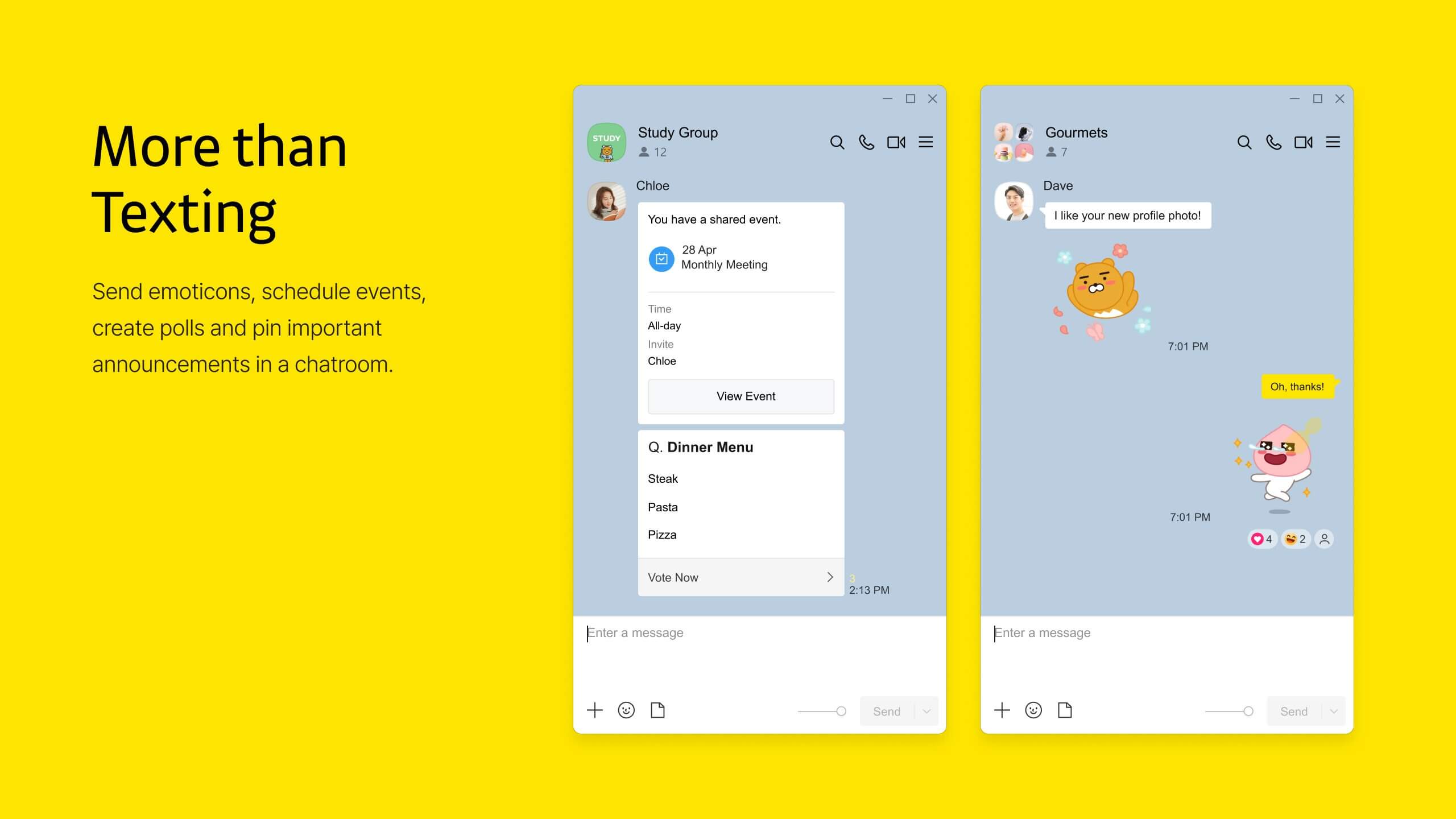 KakaoTalk скриншот (фото)