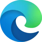 Microsoft Edge Браузер (программа, логотип) TheProgs.ru