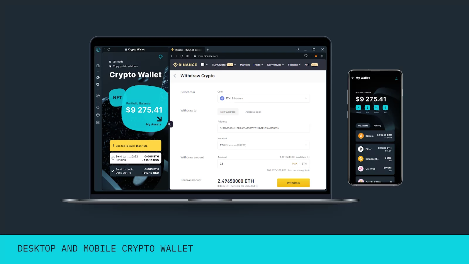 Opera Crypto Browser скриншот (фото)