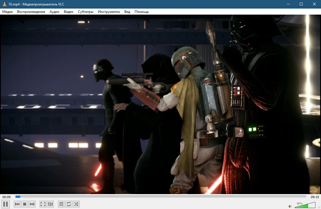 VLC Media Player скриншот (фото)